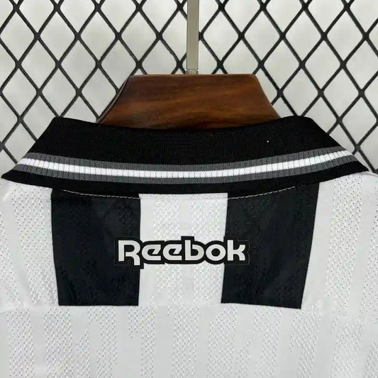 Camisa Botafogo Home 25/26 - Preta e Branca - Com patrocínio